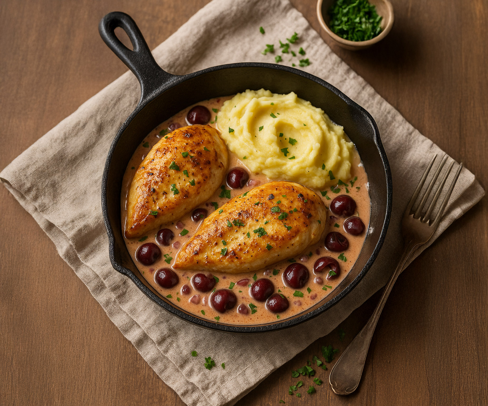 Gebratene Hähnchenbrust mit GIN42929